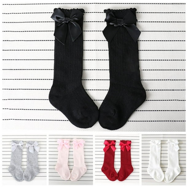 Kids Baby Girls Knee High Long Soft Cotton Warm Tights Socks Stockings Pantyhose